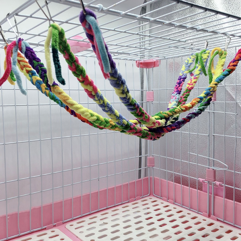 Hanging Bird Rope Perch