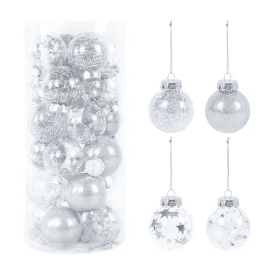 Hanging Christmas Balls (24 pcs) Hanging Christmas Balls (24 pcs)