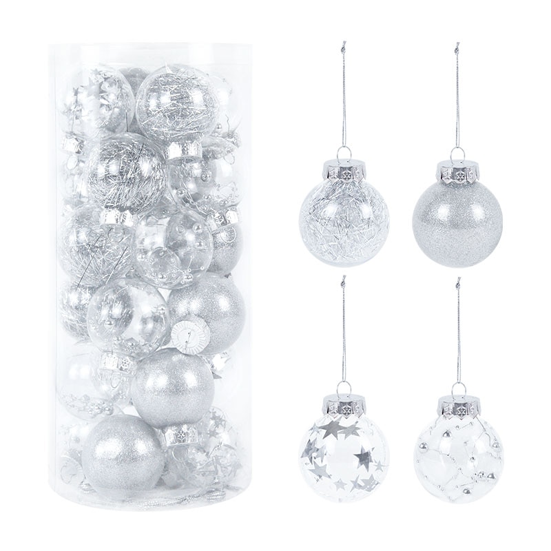 Hanging Christmas Balls (24 pcs) Hanging Christmas Balls (24 pcs)