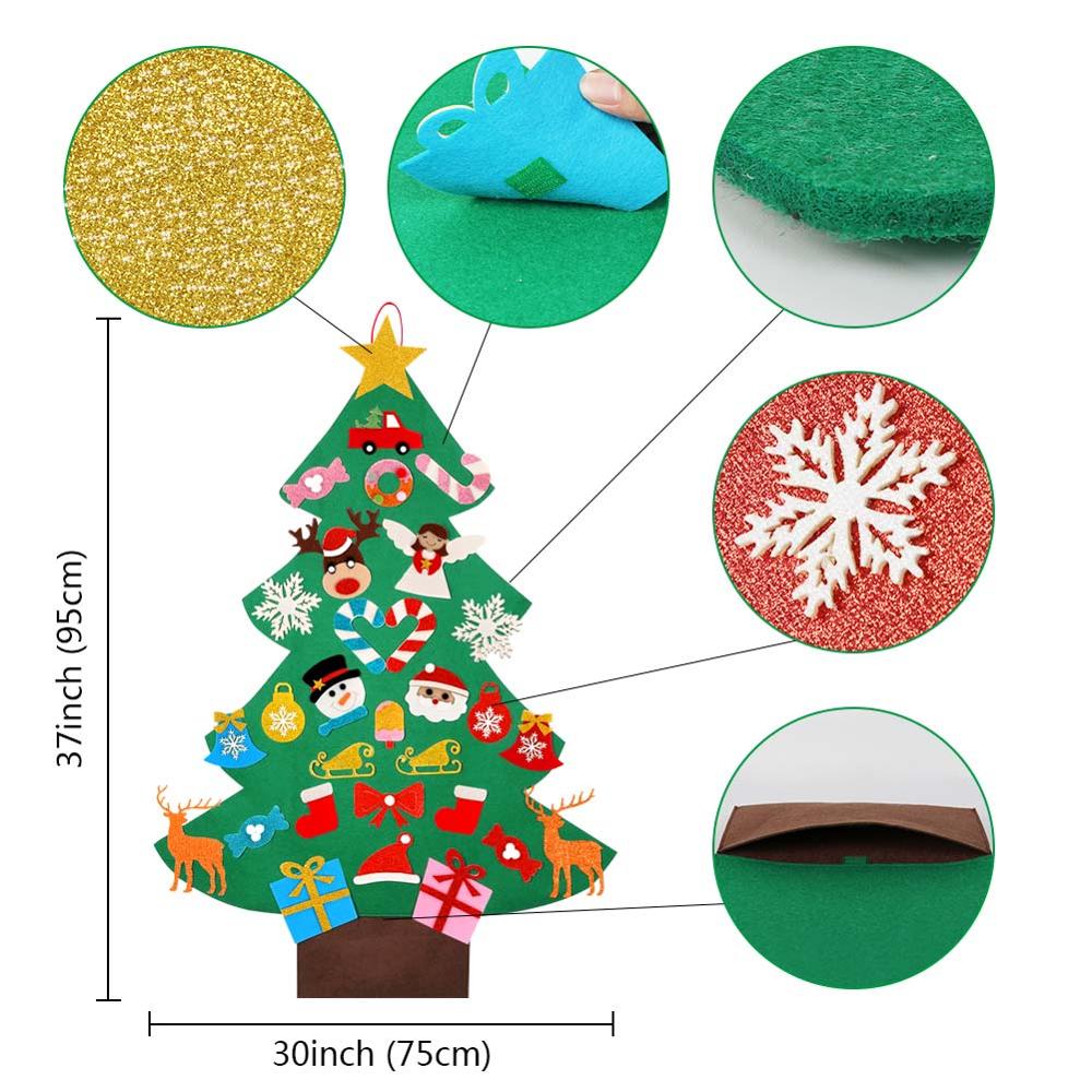 Hanging Christmas Tree DIY Decors