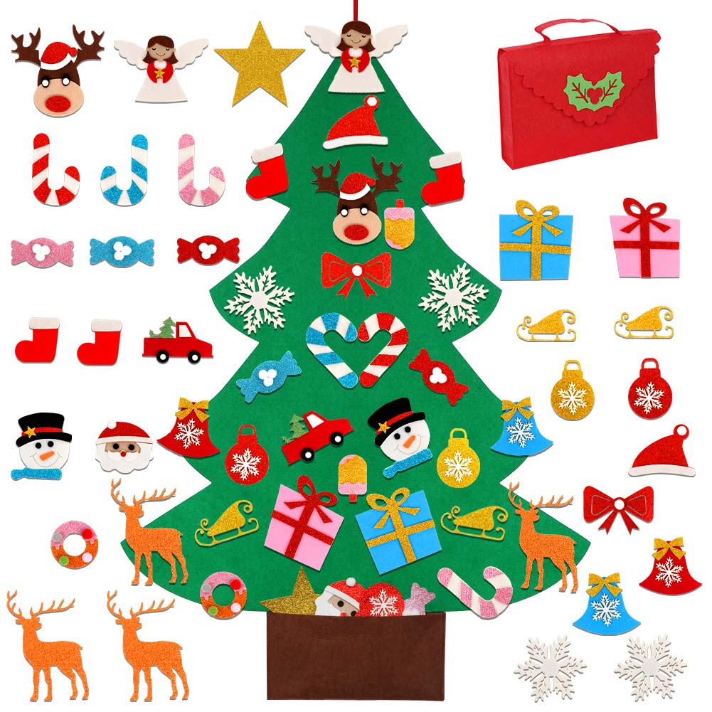 Hanging Christmas Tree DIY Decors