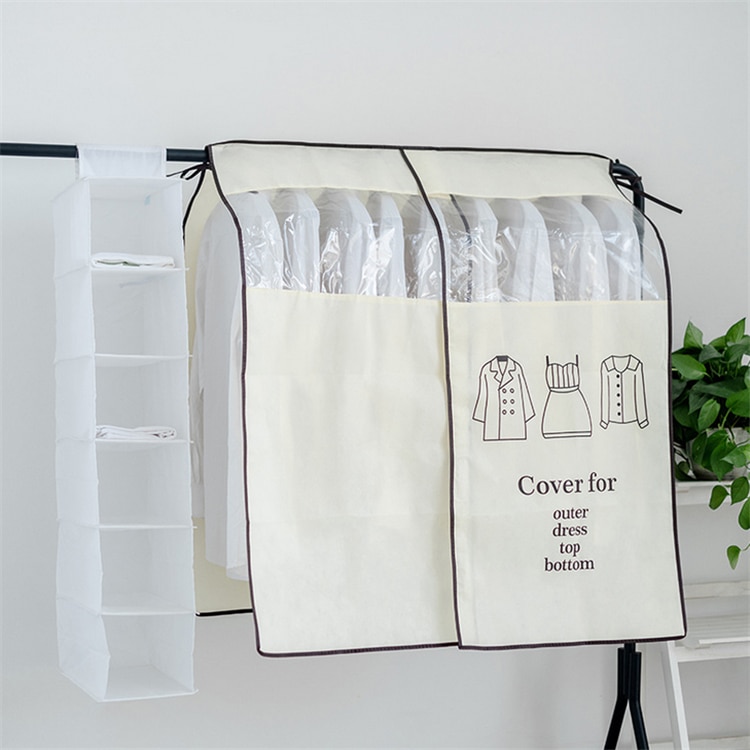 Hanging Clothes Cover Dust Bag Hanging Clothes Cover Dust Bag