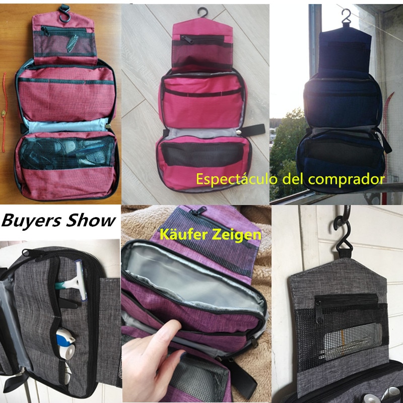 Hanging Cosmetic Bag Travel Pouch