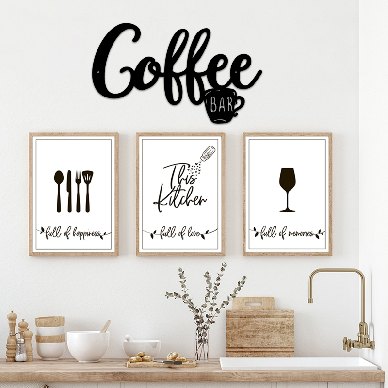 Hanging Decoration Coffee Bar Sign