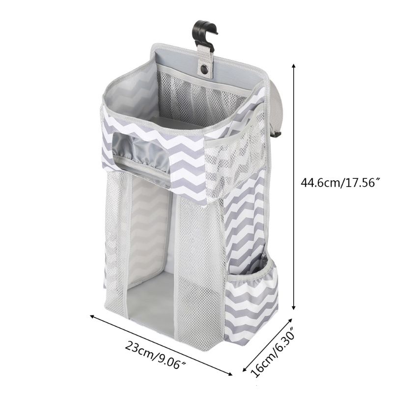 Hanging Diaper Caddy Crib Organizer Hanging Diaper Caddy Crib Organizer