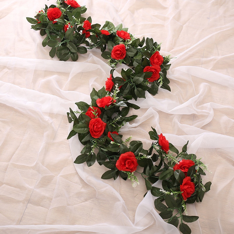 Hanging Flowers Artificial Rose Vines Hanging Flowers Artificial Rose Vines