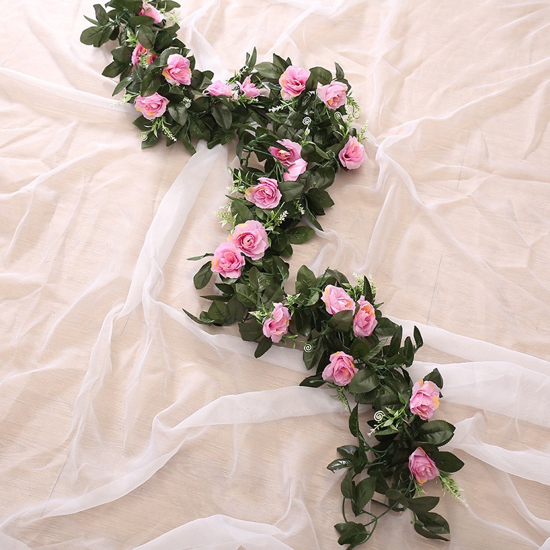 Hanging Flowers Artificial Rose Vines Hanging Flowers Artificial Rose Vines