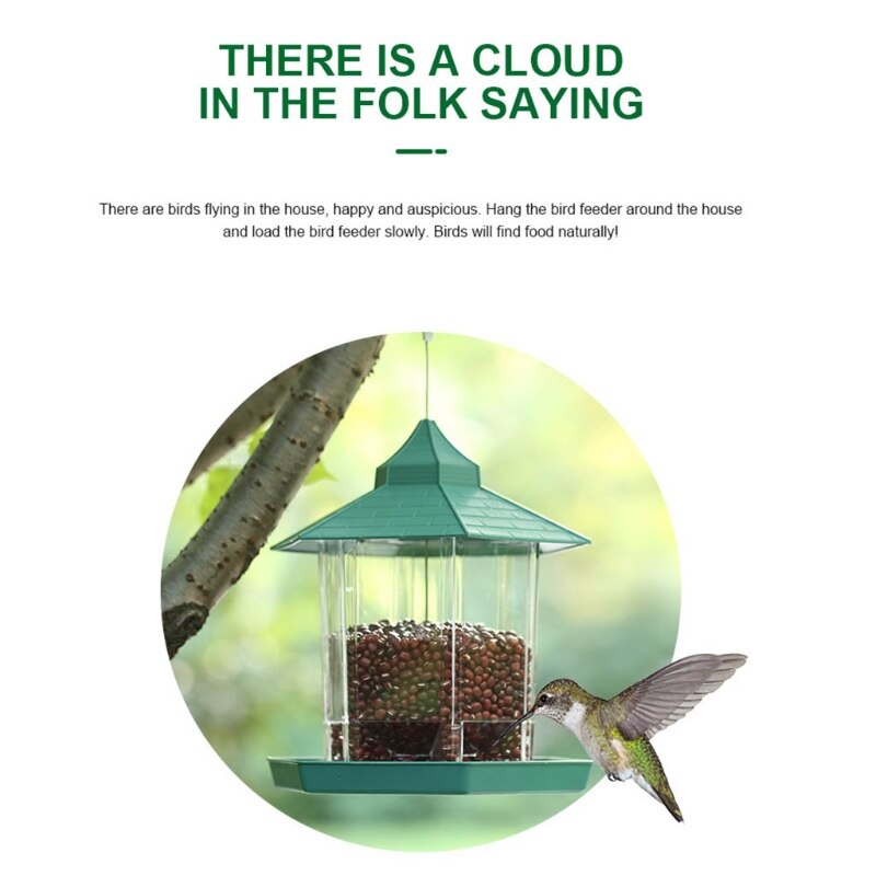 Hanging Gazebo Bird Feeder Hanging Gazebo Bird Feeder