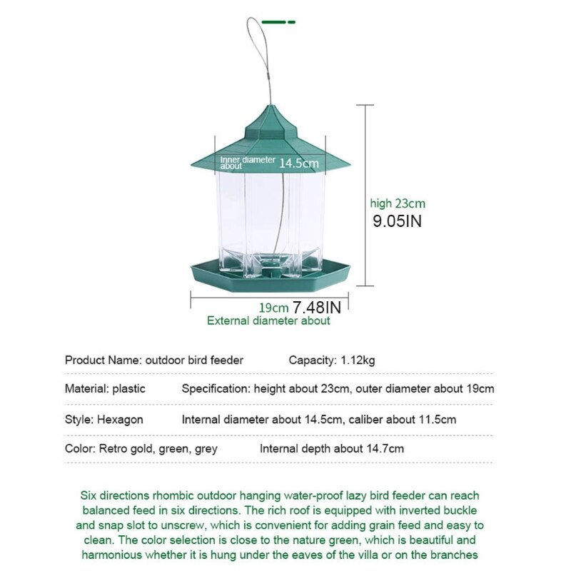Hanging Gazebo Bird Feeder Hanging Gazebo Bird Feeder