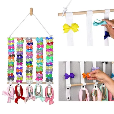 Hanging Hair Accessories Organizer