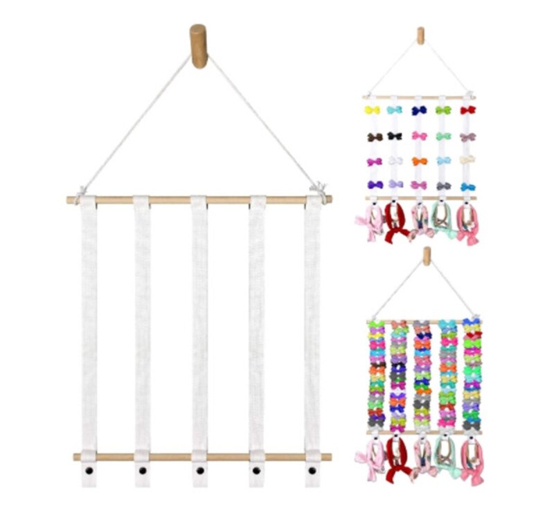 Hanging Hair Accessories Organizer
