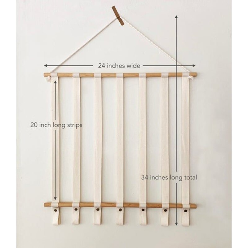 Hanging Hair Accessories Organizer