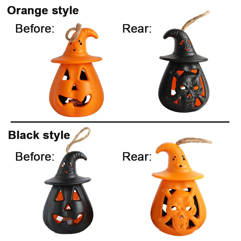Hanging Halloween Pumpkin Light Decor (2 pcs) Hanging Halloween Pumpkin Light Decor (2 pcs)