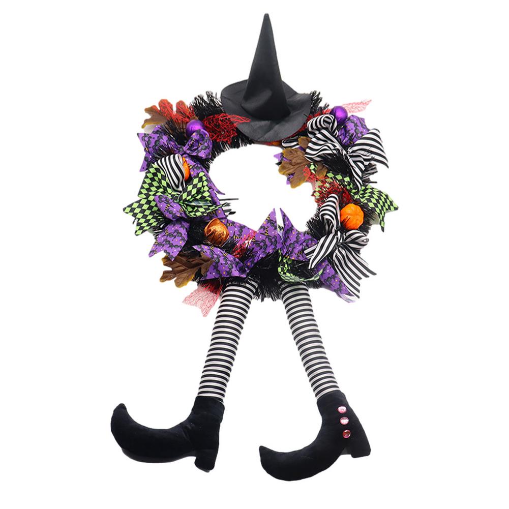 Hanging Halloween Wreath Decor