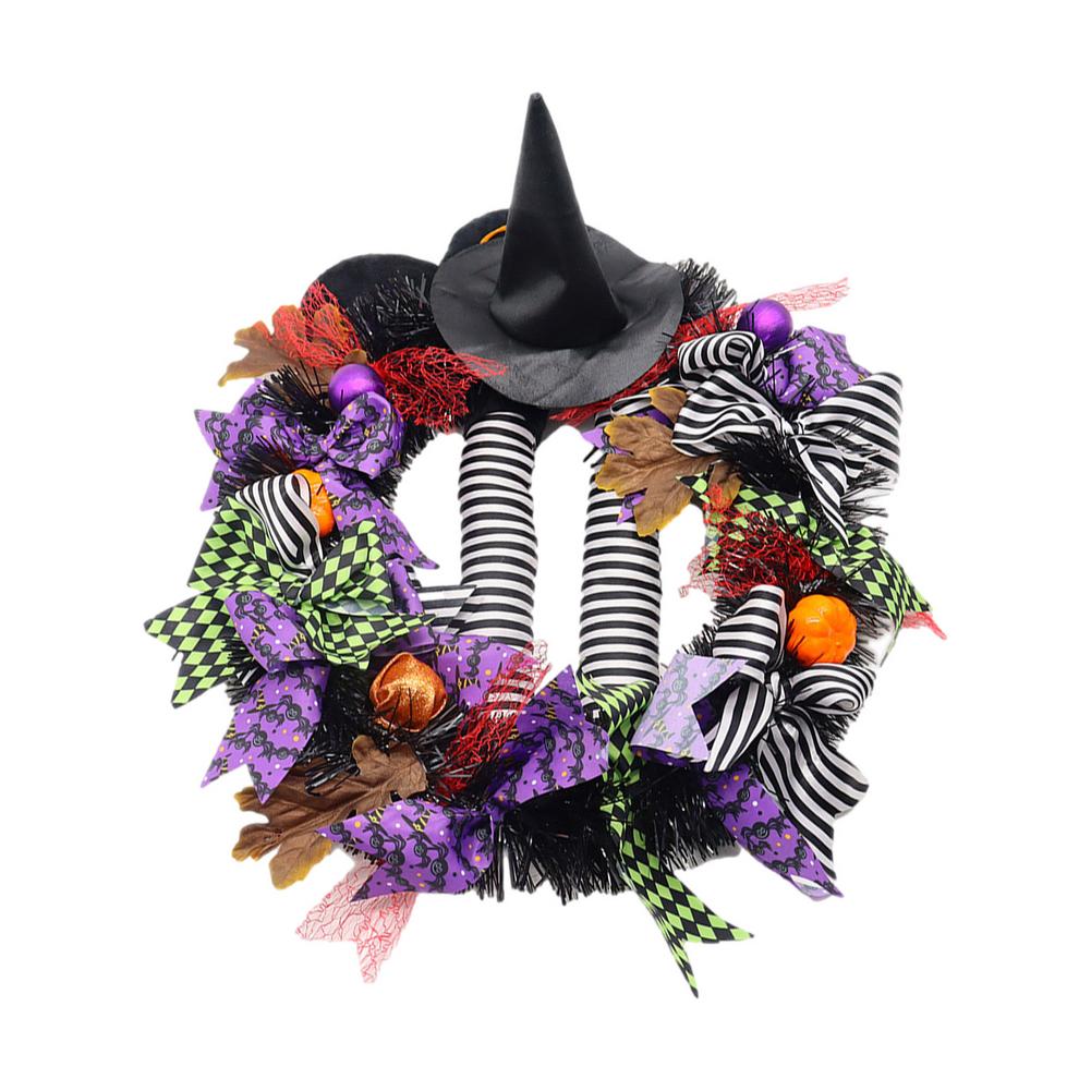 Hanging Halloween Wreath Decor Hanging Halloween Wreath Decor