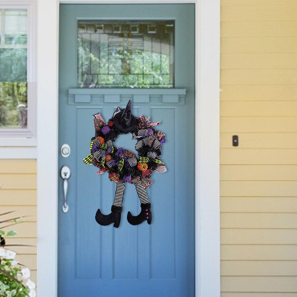 Hanging Halloween Wreath Decor Hanging Halloween Wreath Decor