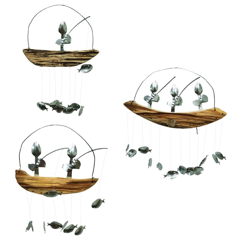 Hanging Iron Spoon Fish Wind Chime Hanging Iron Spoon Fish Wind Chime