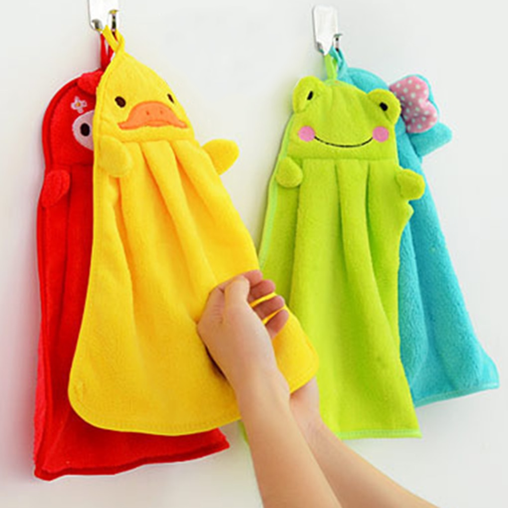 Hanging Kitchen Hand Towel with Animal Design Hanging Kitchen Hand Towel with Animal Design