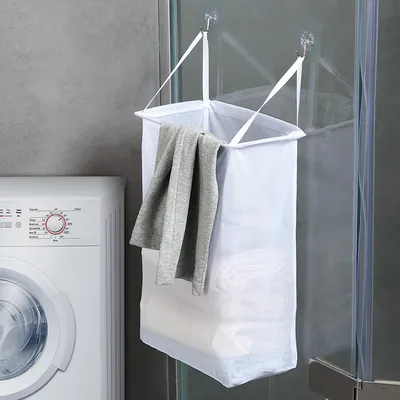 Hanging Laundry Bag Clothing Basket Hanging Laundry Bag Clothing Basket