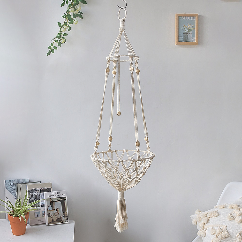 Hanging Macrame Cat Hammock Hanging Macrame Cat Hammock