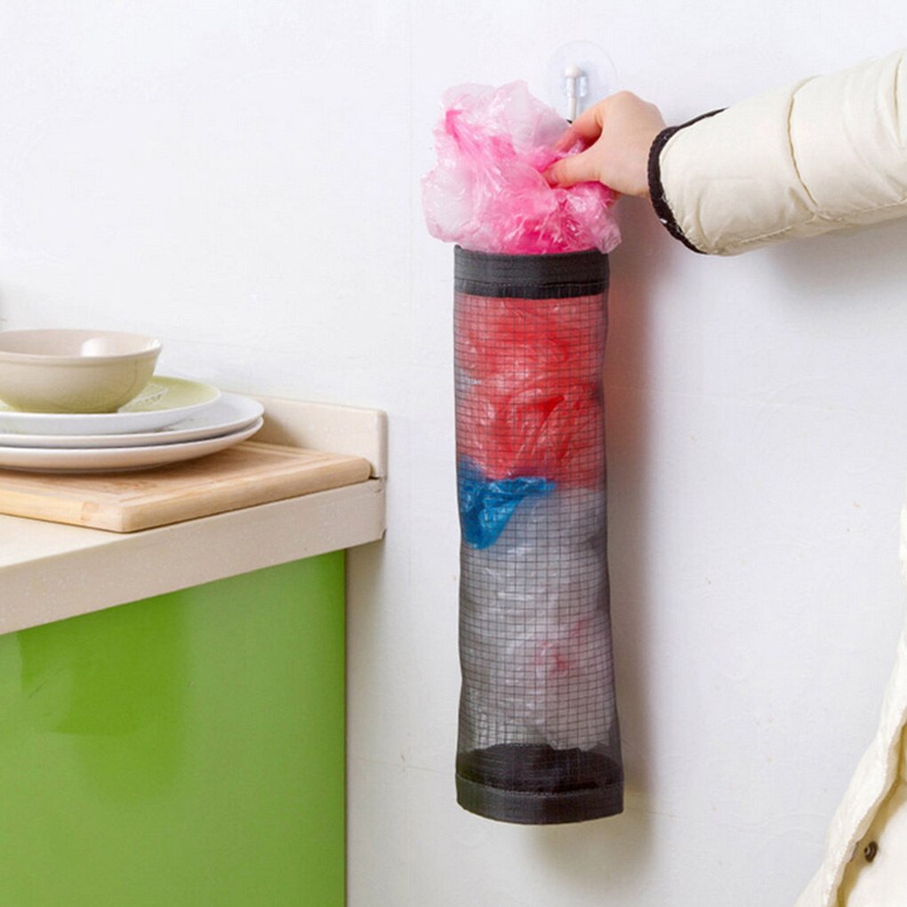 Hanging Mesh Recycling Bag Holder Hanging Mesh Recycling Bag Holder