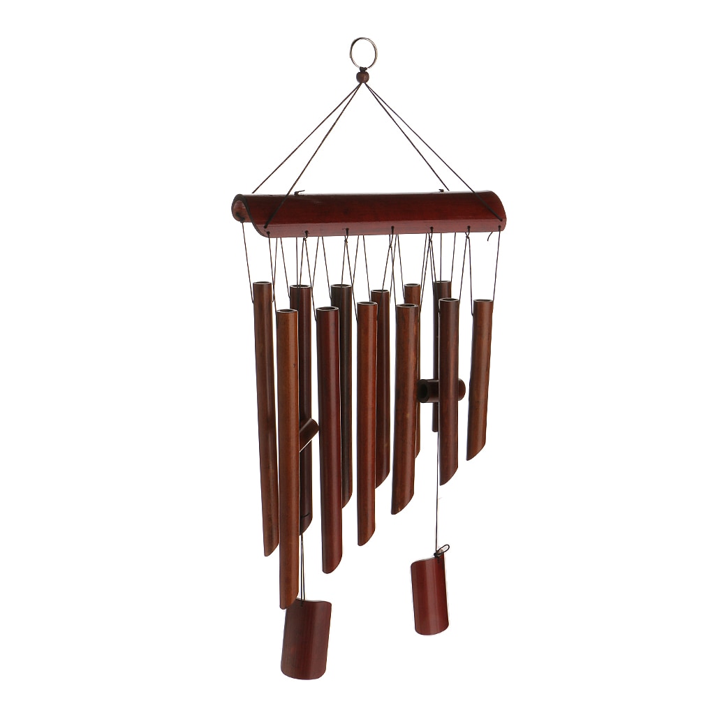Hanging Natural Bamboo Wind Chimes Hanging Natural Bamboo Wind Chimes