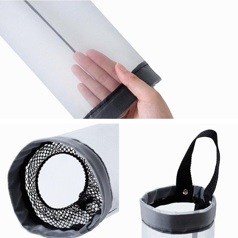 Hanging Nylon Grocery Bag Storage Holder