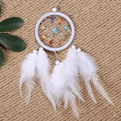 Hanging Ornaments Dream Catcher Home Car Hanging Feather Decoration Craft Gift Dreamcatcher Wall Bedroom Decor