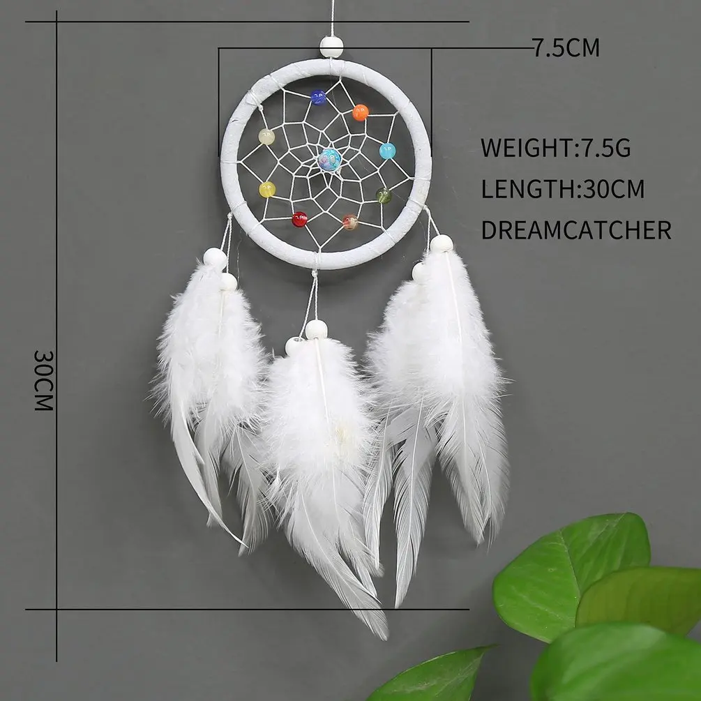 Hanging Ornaments Dream Catcher Home Car Hanging Feather Decoration Craft Gift Dreamcatcher Wall Bedroom Decor