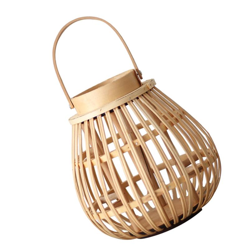 Hanging Outdoor Wicker Lantern Hanging Outdoor Wicker Lantern