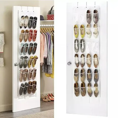 Hanging Over the Door Shoe Organizer