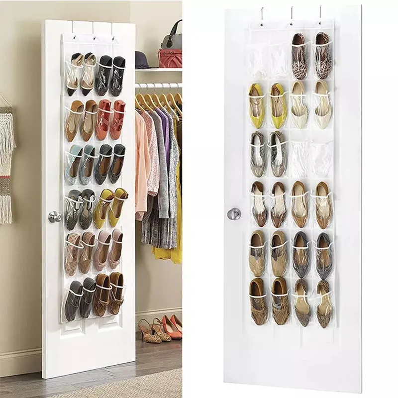 Hanging Over the Door Shoe Organizer