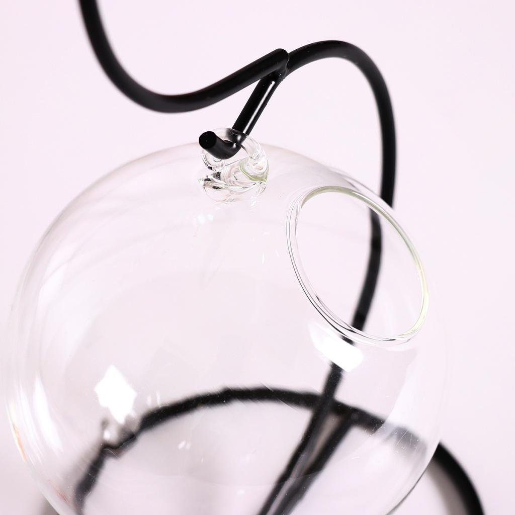 Hanging Plant Stand with Glass Balls