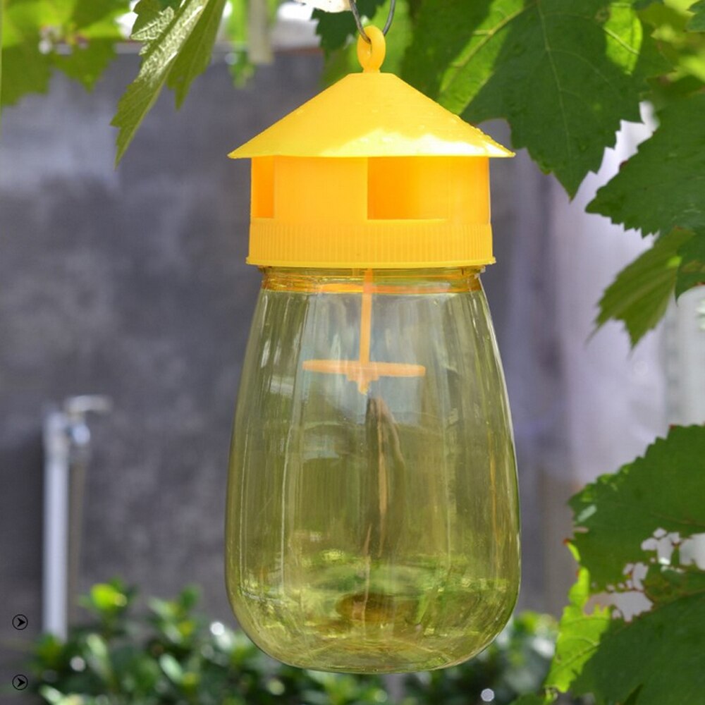 Hanging Plastic Bee and Wasp Trap Hanging Plastic Bee and Wasp Trap