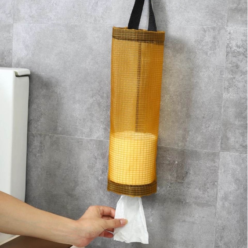 Hanging Plastic Grocery Bag Holder Hanging Plastic Grocery Bag Holder