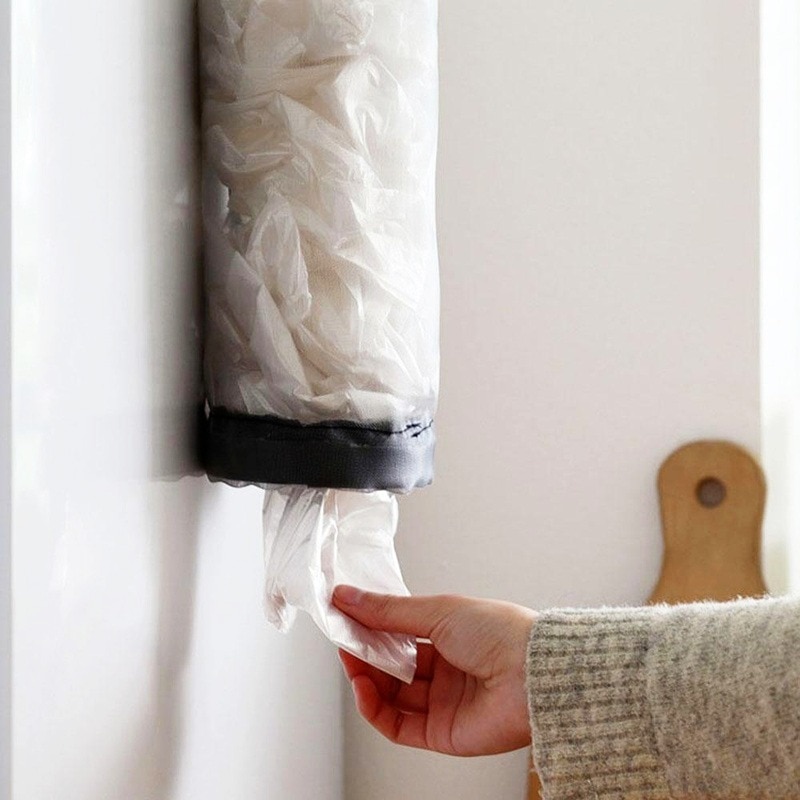 Hanging Plastic Grocery Bag Holder Hanging Plastic Grocery Bag Holder