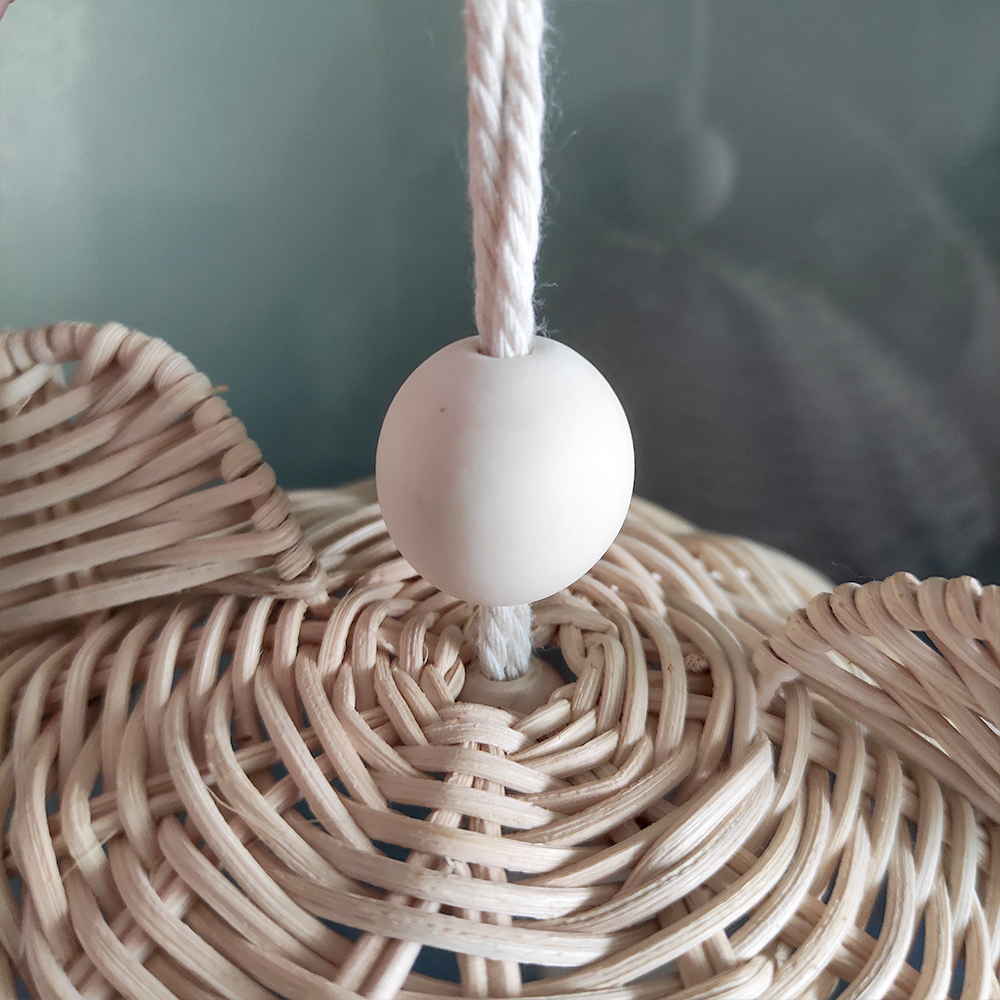 Hanging Rattan Wooden Crib Mobile Hanging Rattan Wooden Crib Mobile