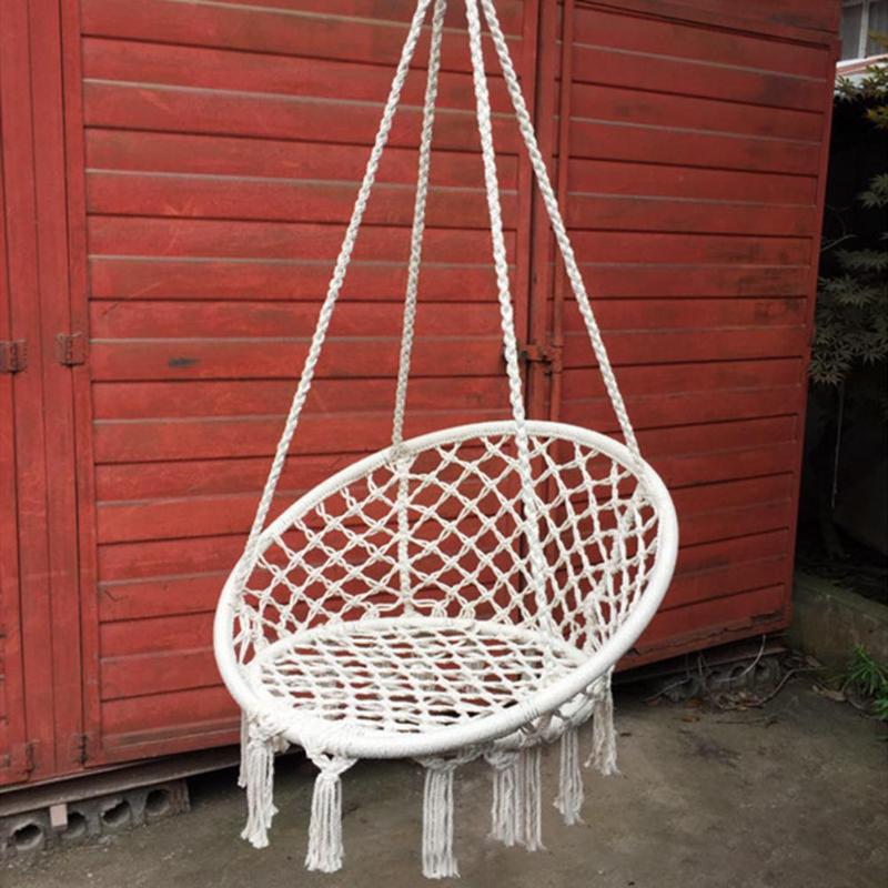 Hanging Rope Chair Cotton Hammock Hanging Rope Chair Cotton Hammock