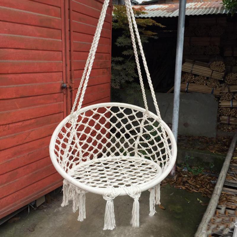 Hanging Rope Chair Cotton Hammock Hanging Rope Chair Cotton Hammock
