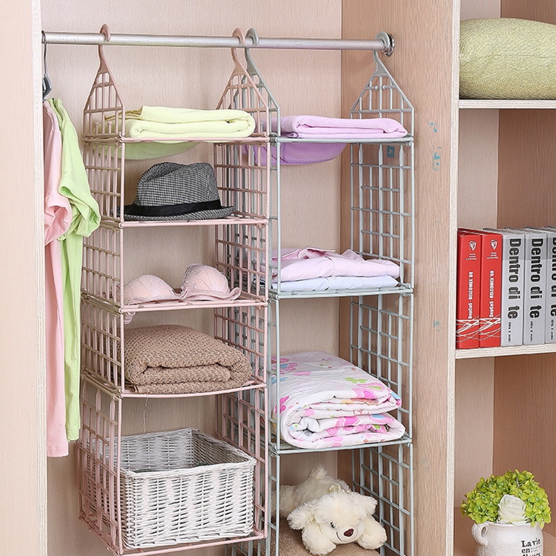 Hanging Shelves Clothes Storage Rack Hanging Shelves Clothes Storage Rack