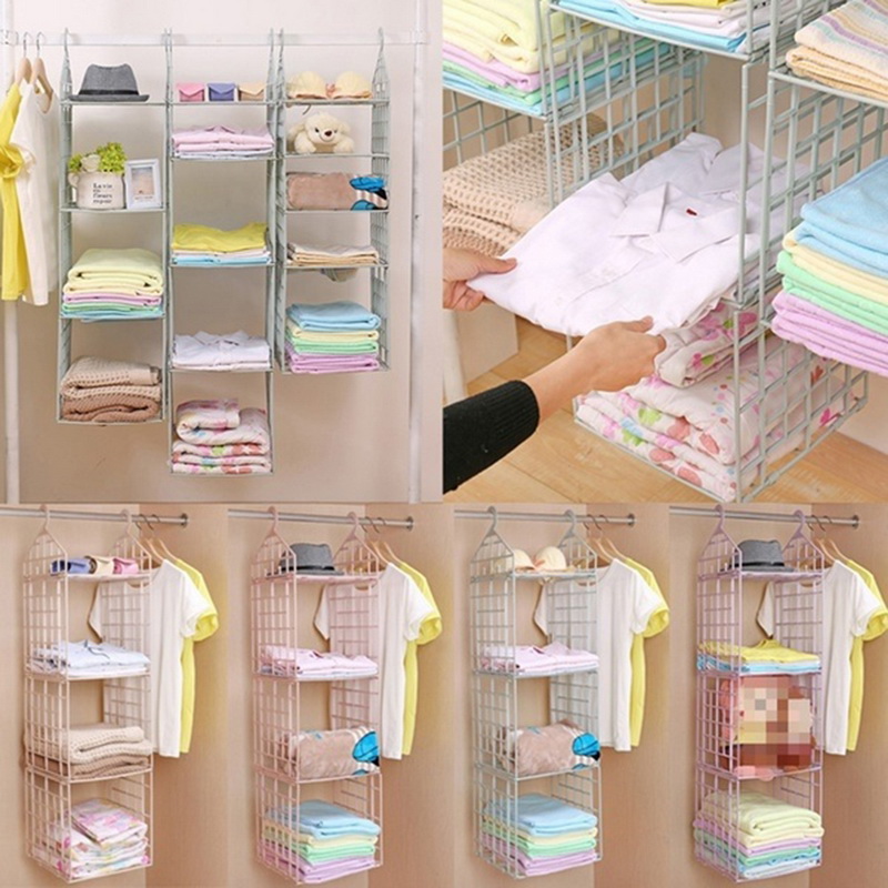 Hanging Shelves Clothes Storage Rack Hanging Shelves Clothes Storage Rack