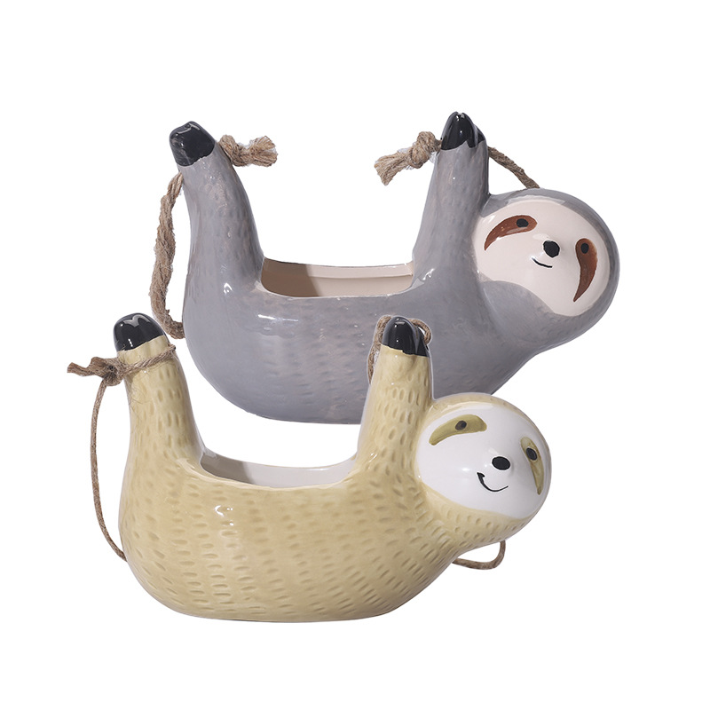 Hanging Sloth Succulent Planter Hanging Sloth Succulent Planter