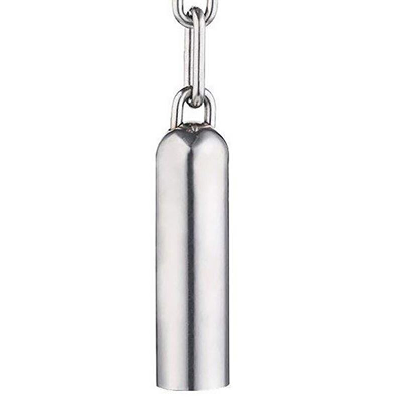 Hanging Stainless Steel Parrot Bell Hanging Stainless Steel Parrot Bell