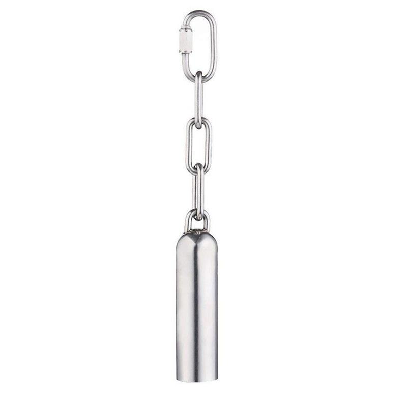Hanging Stainless Steel Parrot Bell Hanging Stainless Steel Parrot Bell