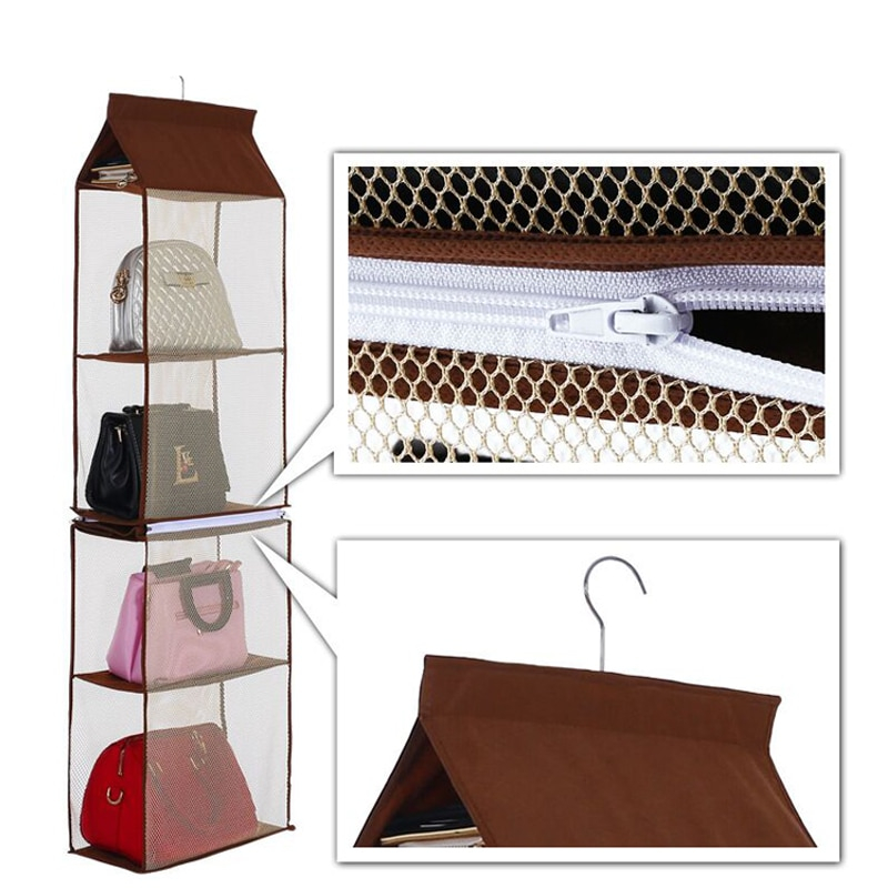 Hanging Storage Handbag Organizer Hanging Storage Handbag Organizer