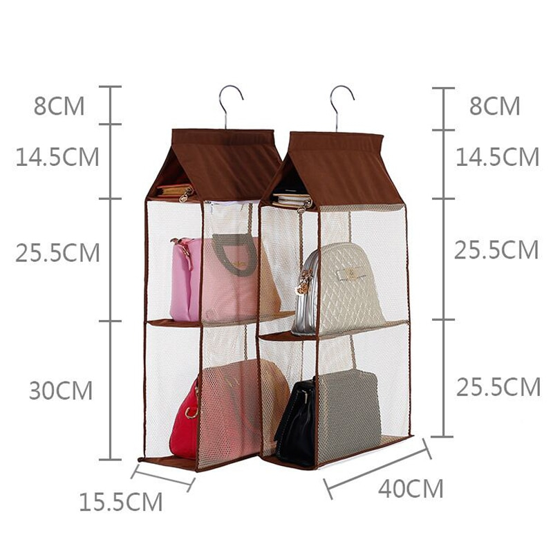 Hanging Storage Handbag Organizer Hanging Storage Handbag Organizer