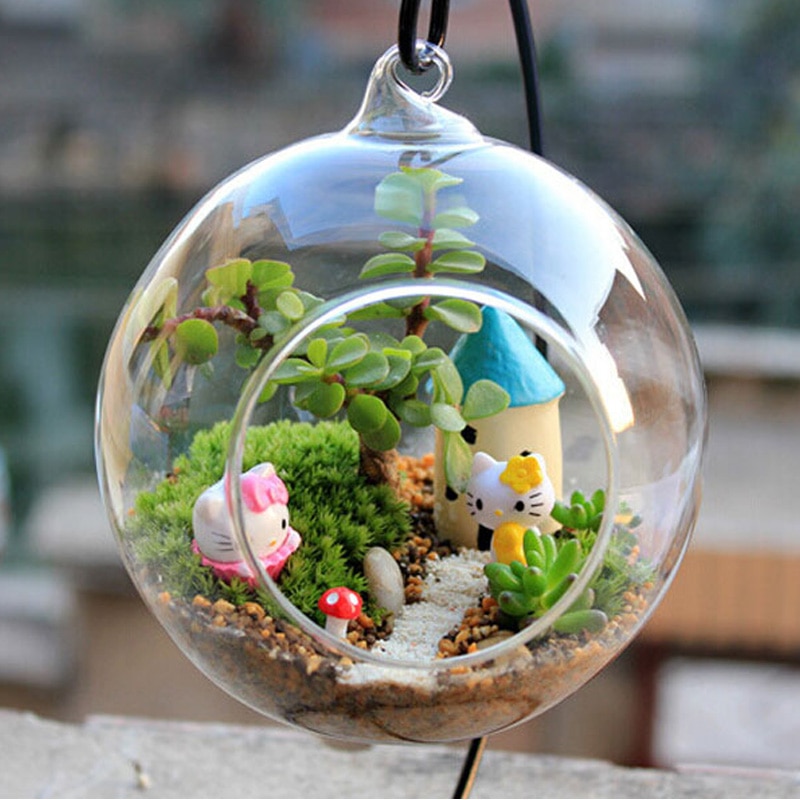 Hanging Terrarium Glass Garden Ornament Hanging Terrarium Glass Garden Ornament
