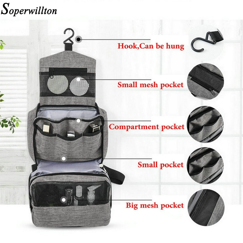 Hanging Toiletry Bag For Traveling Hanging Toiletry Bag For Traveling