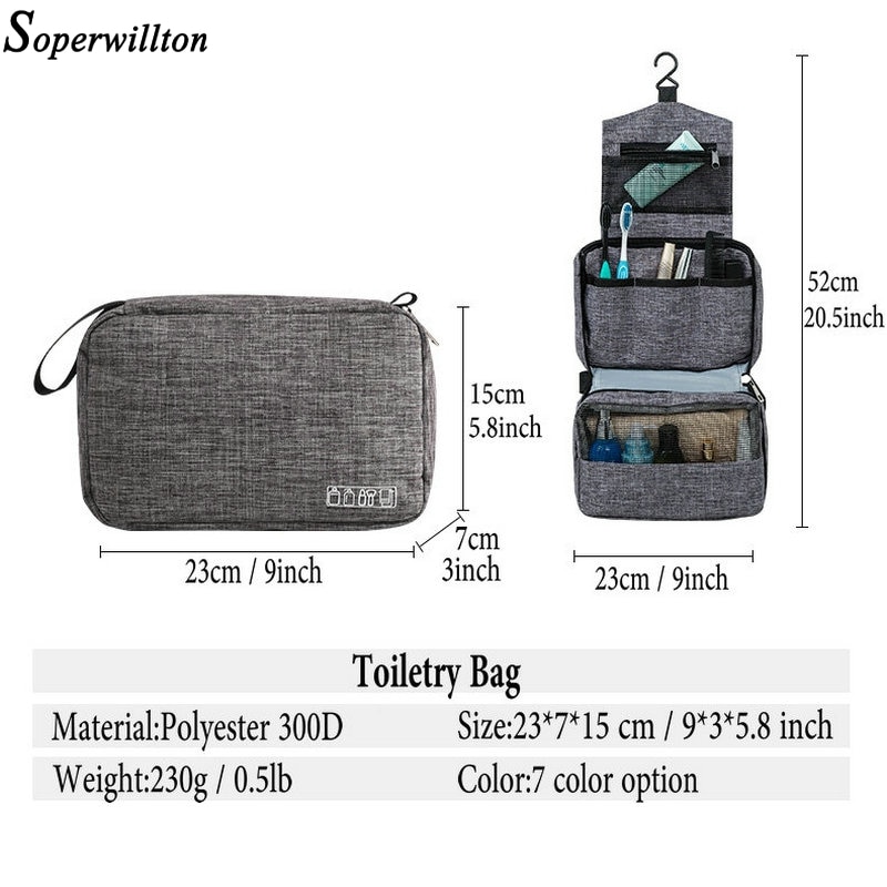 Hanging Toiletry Bag For Traveling Hanging Toiletry Bag For Traveling