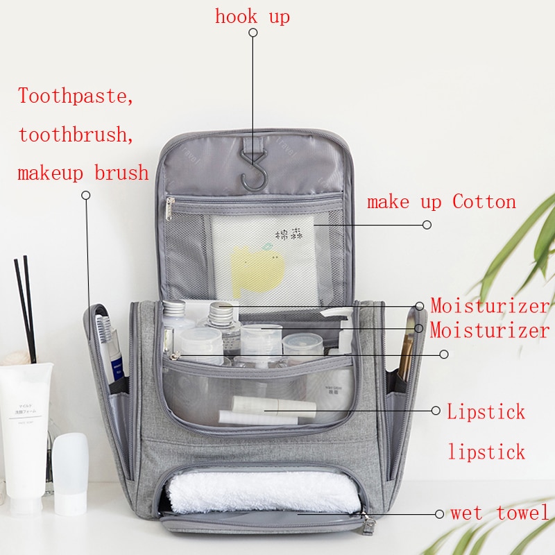 Hanging Travel Toiletry Bag Waterproof Bag